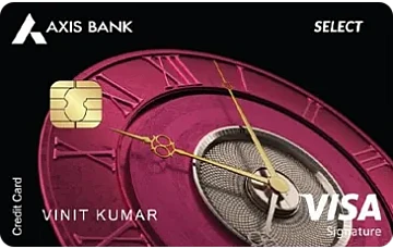 AXIS SELECT Credit Card Product from Bankbriz