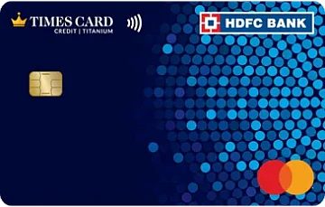 HDFC TIMES Credit Card Product from Bankbriz